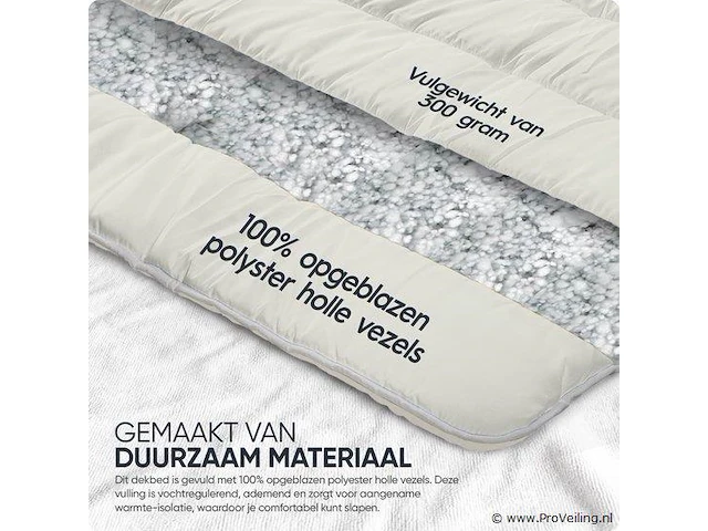 2in1 dekbed 200x200cm all season - afbeelding 2 van  7