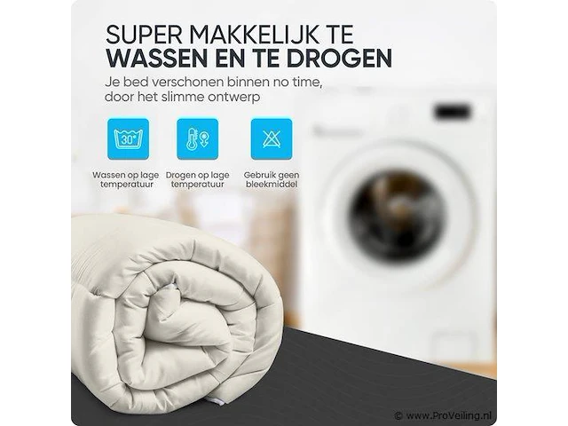 2in1 dekbed 200x200cm all season - afbeelding 4 van  7