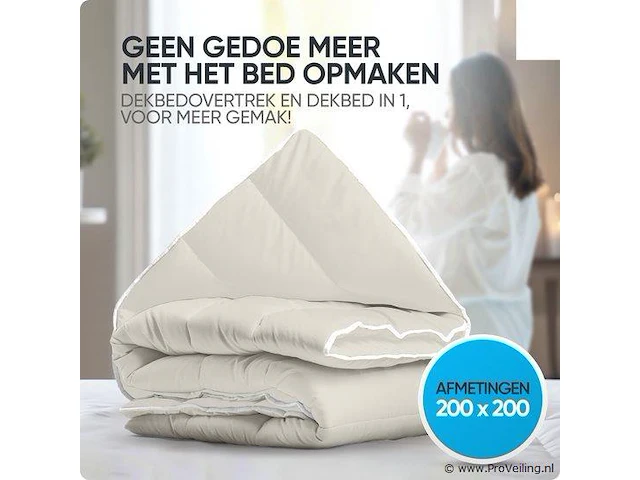 2in1 dekbed 200x200cm all season - afbeelding 6 van  7