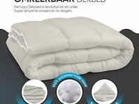 2in1 dekbed 200x200cm+hoofdkussens all season - afbeelding 5 van  7