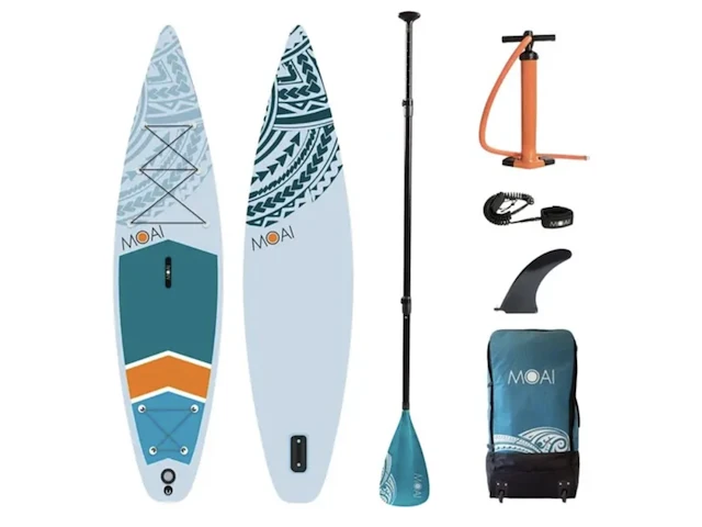 2x 11'6"- paddle board, moai - afbeelding 1 van  5