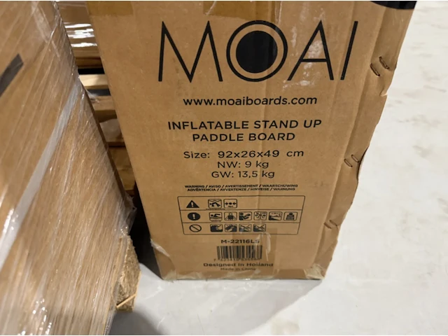 2x 11'6"- paddle board, moai - afbeelding 4 van  5