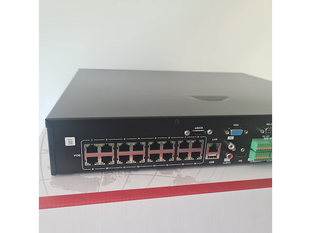 2x 16 kanalen nvr met 16x poe herospeed, cpd716-16 - afbeelding 2 van  10