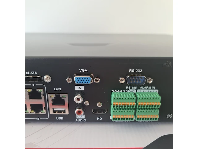 2x 16 kanalen nvr met 16x poe herospeed, cpd716-16 - afbeelding 9 van  10