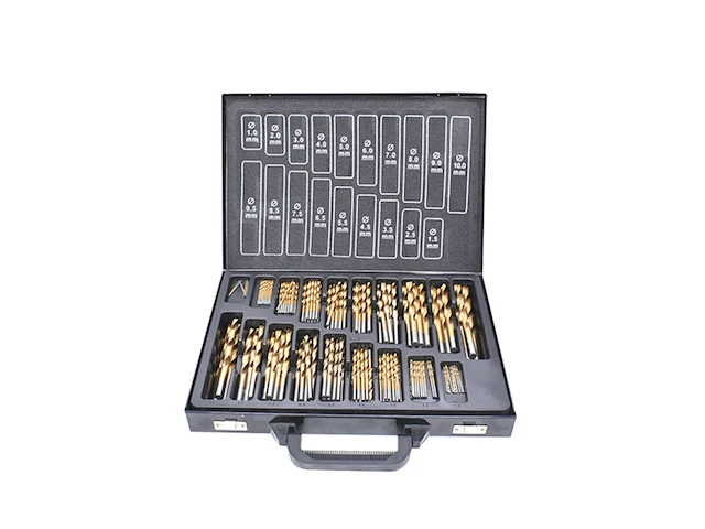 2x 170-delig metaalborenset, tongy tools, hss 4241 - afbeelding 2 van  3