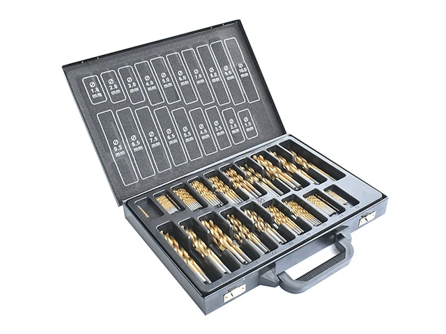 2x 170-delig metaalborenset, tongy tools, hss 4241 - afbeelding 1 van  4