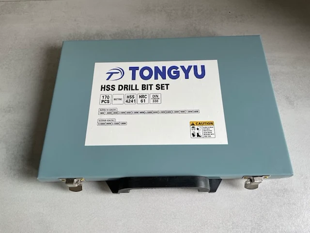 2x 170-delig metaalborenset, tongy tools, hss 4241 - afbeelding 3 van  4