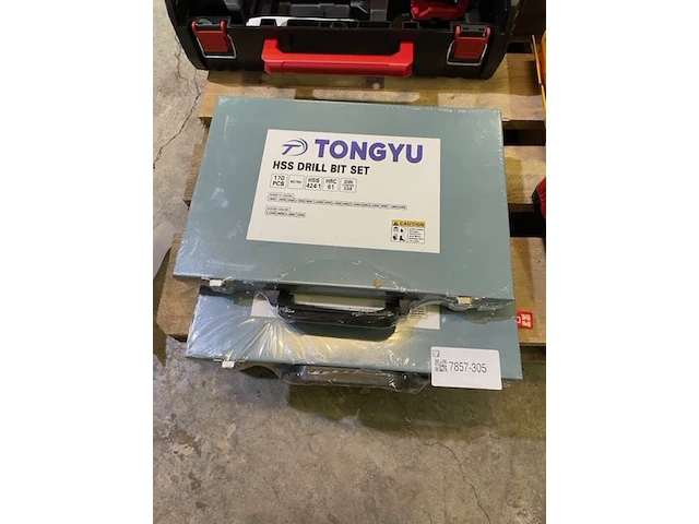 2x 170-delig metaalborenset, tongy tools, hss 4241 - afbeelding 4 van  4