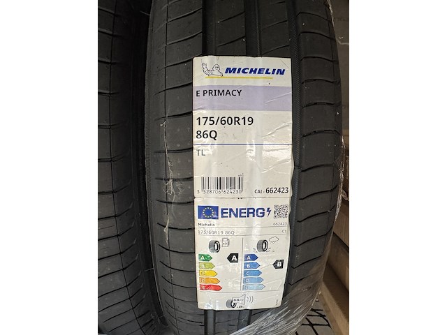 2x 175/60 r19 86q zomerband michelin, e primacy - afbeelding 4 van  4