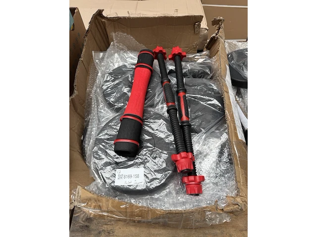 2x 2-in-1 dumbbell set 40 kg - afbeelding 2 van  3