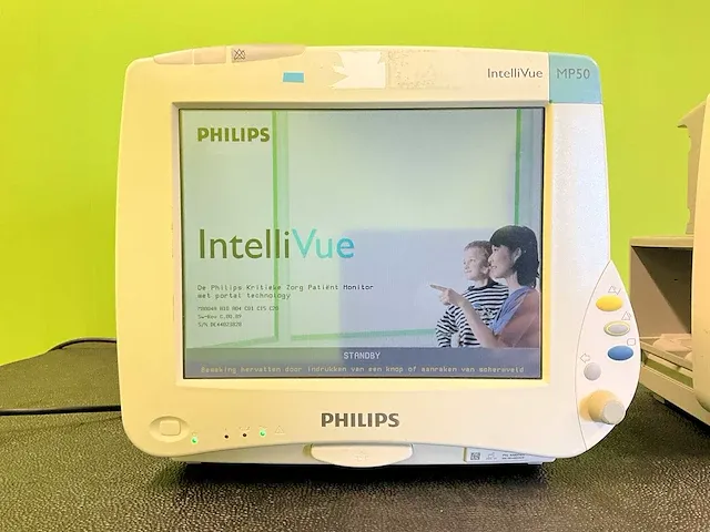 2x 2006 philips intellivue mp50 patiëntmonitor - afbeelding 8 van  10