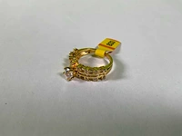 2x 20karaats geelgouden ringen - afbeelding 3 van  5