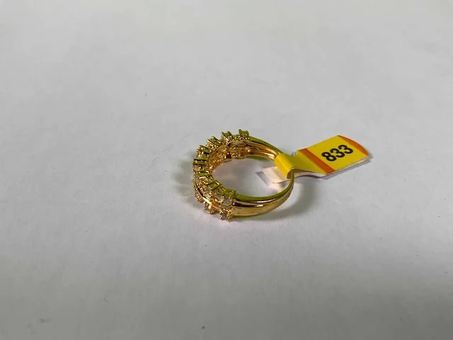 2x 20karaats geelgouden ringen - afbeelding 4 van  5