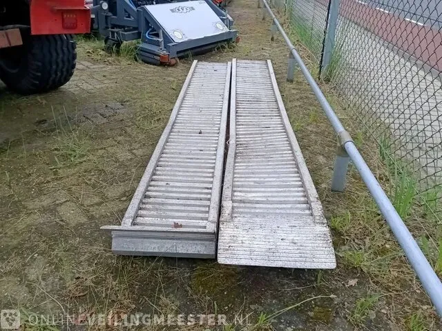 2x 2x aluminium oprijplaat - oprijramp - afbeelding 3 van  4