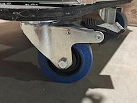 2x 5-laden flightcase, power dynamics, pd-fa6, met uitklapbare tafel - afbeelding 4 van  15