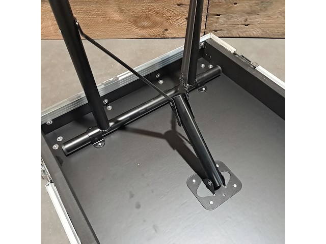 2x 5-laden flightcase, power dynamics, pd-fa6, met uitklapbare tafel - afbeelding 7 van  15