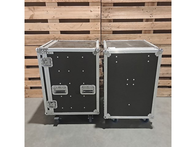 2x 5-laden flightcase, power dynamics, pd-fa6, met uitklapbare tafel - afbeelding 1 van  15