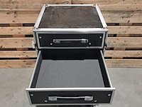 2x 5-laden flightcase, power dynamics, pd-fa6, met uitklapbare tafel - afbeelding 15 van  15