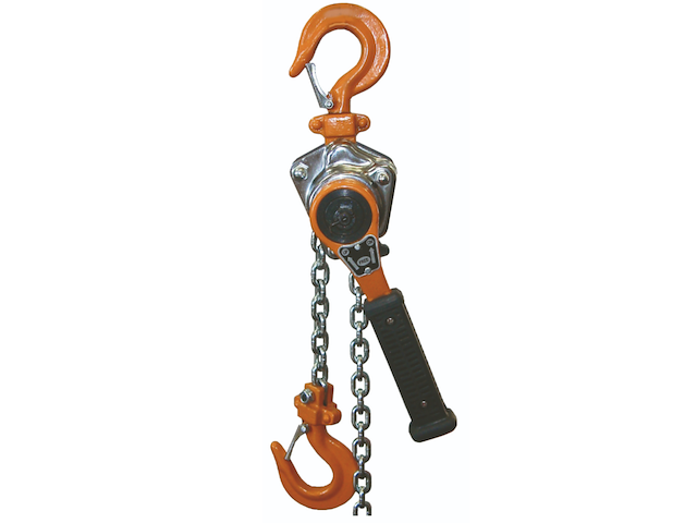 2x 50/07 750kg 3m rateltakel met certificaat, hadef professional - afbeelding 1 van  3