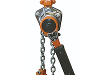 2x 50/07 750kg 3m rateltakel met certificaat, hadef professional - afbeelding 1 van  3