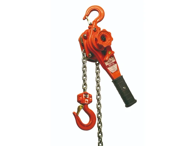 2x 53/09 800kg 1.5m rateltakel met certificaat, hadef professional - afbeelding 1 van  3