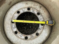 2x 600/40-22.5 band met velg - afbeelding 2 van  10