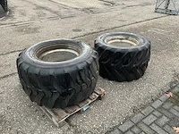 2x 600/40-22.5 band met velg - afbeelding 5 van  10