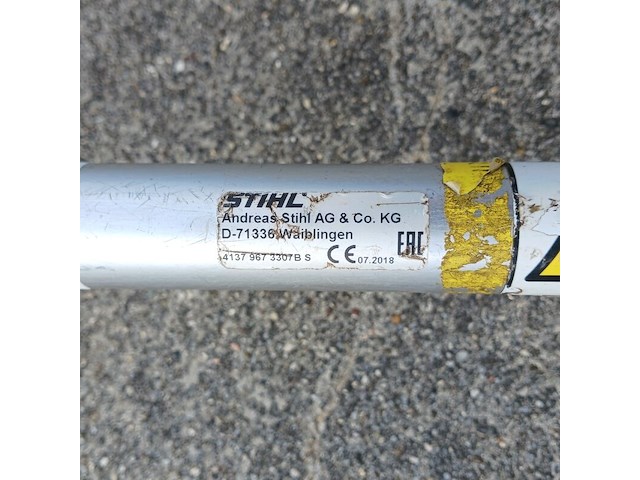 2x aanbouwdeel topkeeper powershoffel, stihl - afbeelding 3 van  11