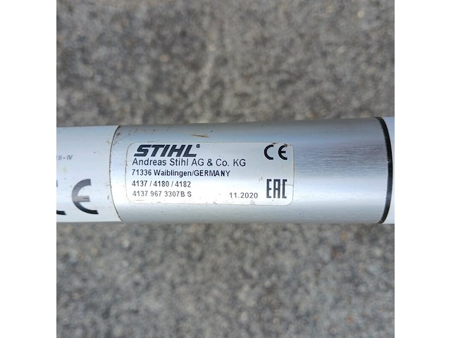 2x aanbouwdeel topkeeper powershoffel, stihl - afbeelding 8 van  11