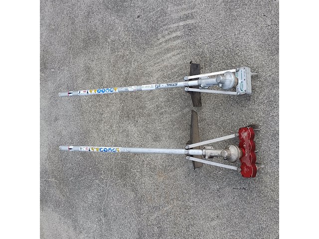 2x aanbouwdeel topkeeper powershoffel, stihl - afbeelding 7 van  14
