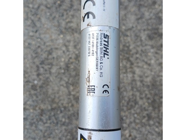 2x aanbouwdeel topkeeper powershoffel, stihl - afbeelding 12 van  14