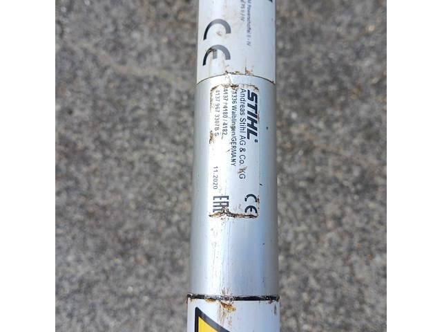 2x aanbouwdeel topkeeper powershoffel, stihl - afbeelding 4 van  12