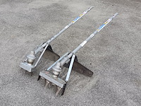 2x aanbouwdeel topkeeper powershoffel, stihl - afbeelding 1 van  12