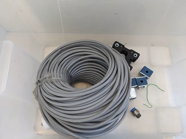 2x aansluitdoos met bekabeling o.a. fibox - afbeelding 2 van  8