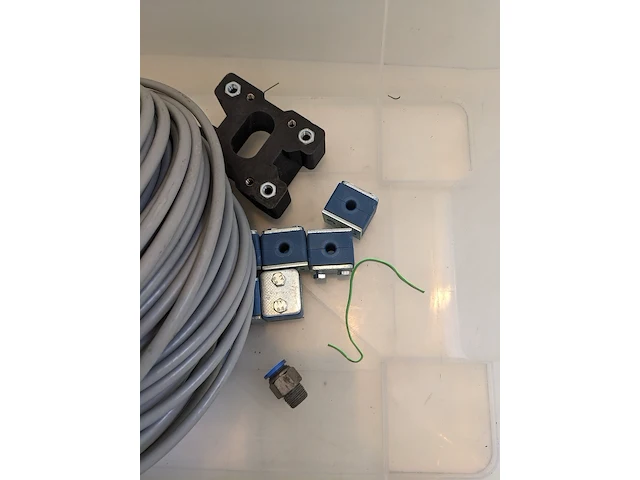 2x aansluitdoos met bekabeling o.a. fibox - afbeelding 4 van  8
