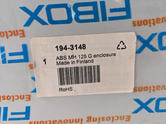 2x aansluitdoos met bekabeling o.a. fibox - afbeelding 6 van  8