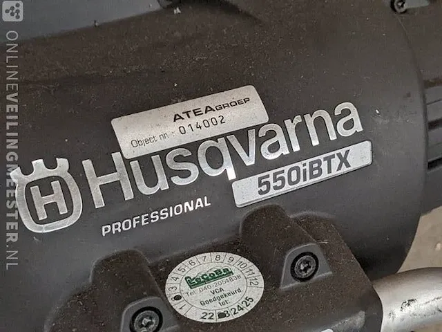 2x accu bladblazer husqvarna, 550ibtx - afbeelding 3 van  11