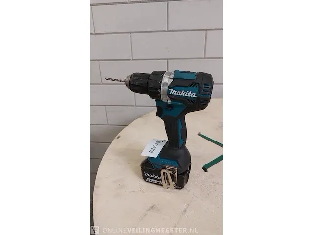 2x accu boormachine makita, ddf484, dml801 - afbeelding 4 van  11