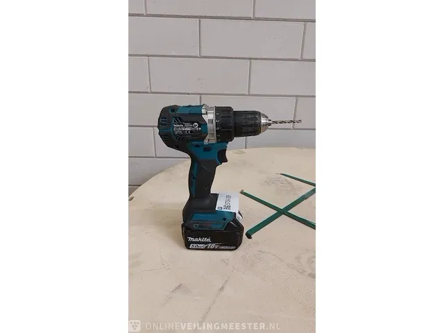 2x accu boormachine makita, ddf484, dml801 - afbeelding 6 van  11