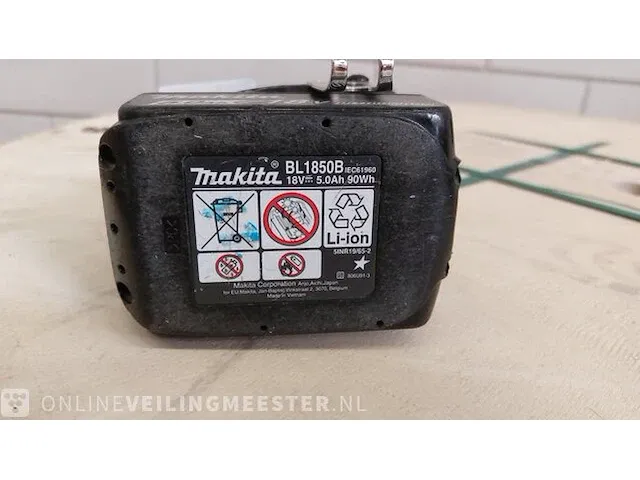 2x accu boormachine makita, ddf484, dml801 - afbeelding 8 van  11