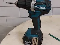 2x accu boormachine makita, ddf484, dml801 - afbeelding 9 van  11