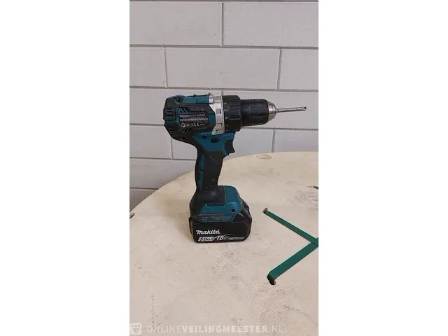 2x accu boormachine makita, ddf484, dml801 - afbeelding 11 van  11