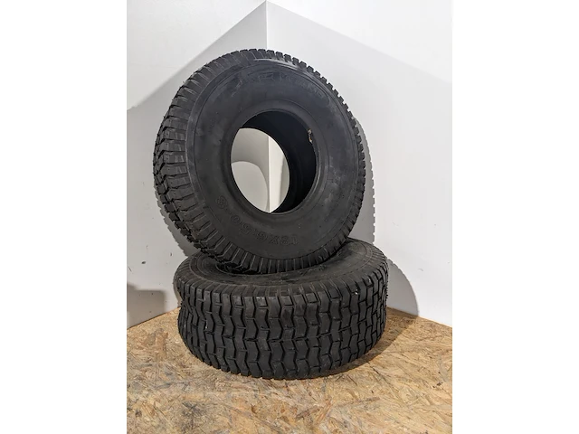 2x achterband zitmaaier , kramp, 18x6.50-8 - afbeelding 1 van  7