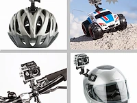 2x action camera silver met accessoires ultrasport umove hd60 - afbeelding 2 van  4