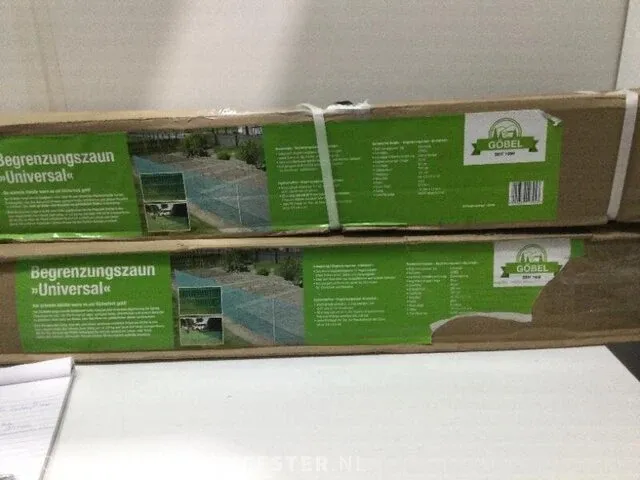 2x afrasteringsnet gobel, 10334, groen - afbeelding 2 van  3