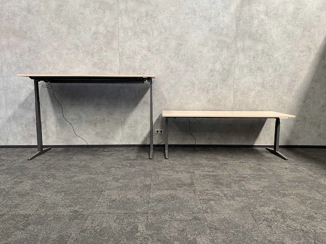 2x ahrend - elektrisch zit-sta bureau 200x80 - afbeelding 5 van  12