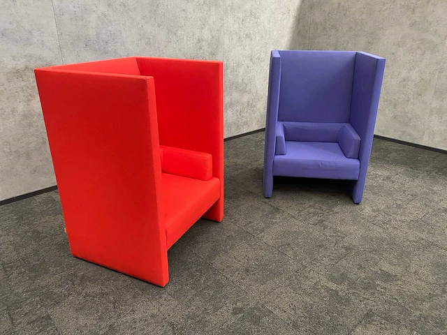 2x akoestische fauteuil/ ontvangstbank - afbeelding 3 van  9