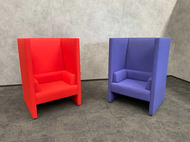 2x akoestische fauteuil/ ontvangstbank - afbeelding 5 van  9