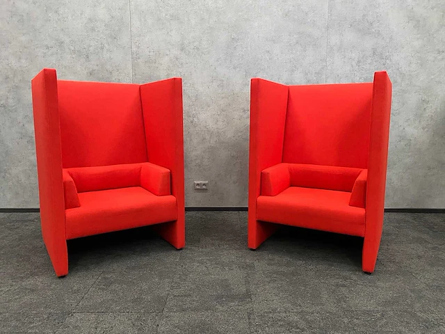 2x akoestische fauteuil/ ontvangstbank - afbeelding 1 van  9