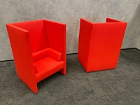 2x akoestische fauteuil/ ontvangstbank - afbeelding 2 van  9